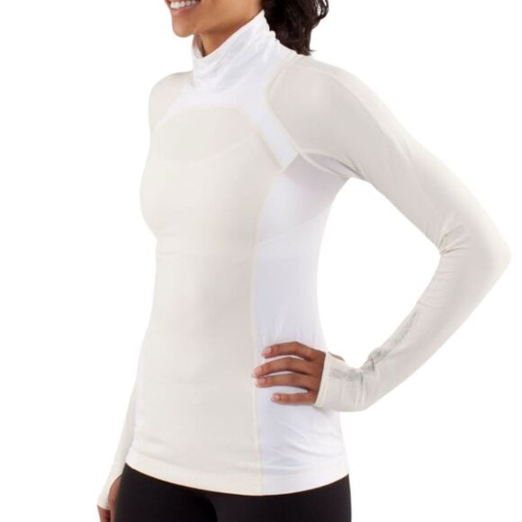 Lululemon Run Polar Cream White Speedy Turtleneck
Rulu Mesh Size 10 Style W3683S - Picture 1 of 12